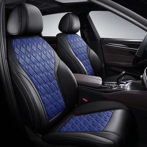 Custom car seat cover for Nissan Qashqai j10 j11 Sunny X-Trail Cima Fuga Cefiro murano car covers accessories for cars blue