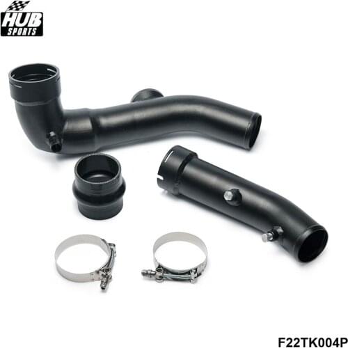 Black IntakeTurbo Charge Pipe Cooling Kit For BMW F20 F30 M135i M235i 335i 435i N55 3.0T HU-F22TK004P