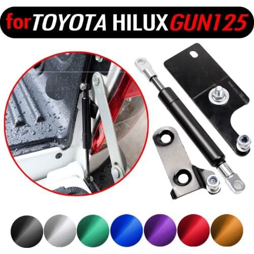For Toyota Hilux GUN125 126 Revo 2015-2021 LEFT SIDE Pickup Stainless Rear Tailgate Slow Down Gas Shock Assist Struts Damper