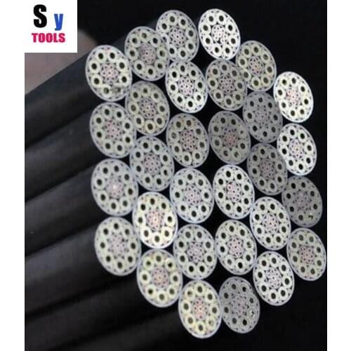 Knife DIY shank Plum Mosaics Rivets 125mm nail steel tube 6mm DIY knife handle screw More design exquisite style