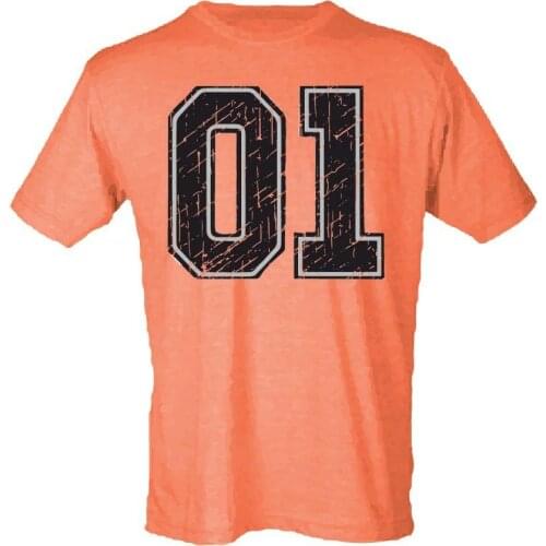 DUKES of HAZZARD Car GENERAL LEE 01 Sublimation Mens Tee Shirt 1831