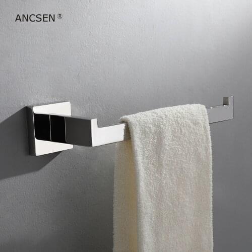 Stainless Steel Bathroom Towel Holder Wall-Mounted Towel Rings /Towel Rack/Towel Bar Mirror polishing Bath Hardware Accessories