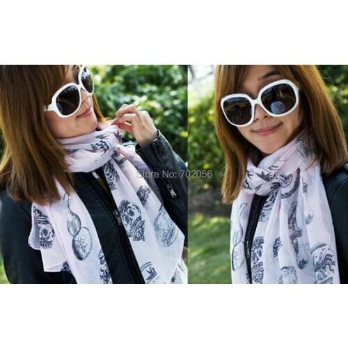 NEW chiffon ladies scarves scarf size 120*50cm 12pcs/lot #2709