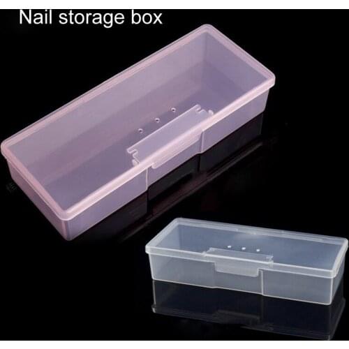 Nail Art Equipment Storage Box Container Box 1 Pcs Stand Display Boxes Nail Dotting Drawing Pen Organizer Case