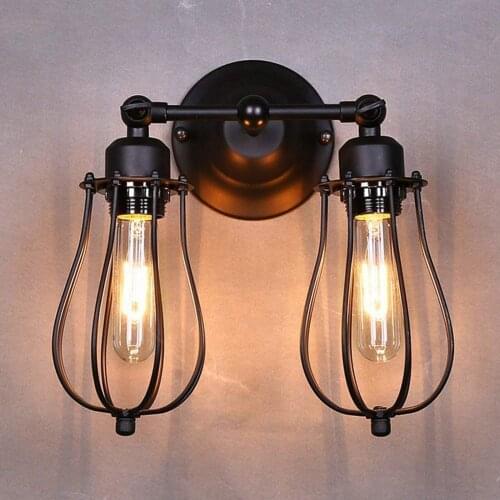 Industrial Basket Cage, Matt Black Ceiling Pendant Light Shade , Easy to Install, Decorative
