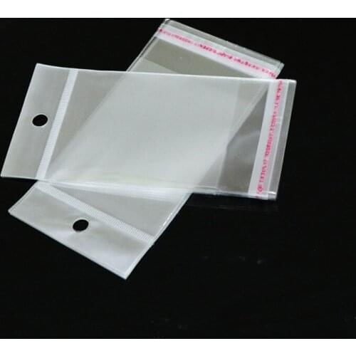Clear Plastic OPP Bags 100pcs/Lot Transparent Cellophane Self-Adhesive Bags Suitable For Jewelry/Gift/Candy/Food/Packag Bags