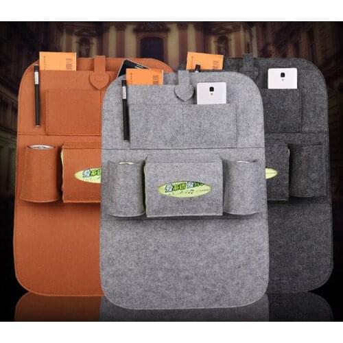 Universal Car Seat Back Organizer Multi-Pocket for Audi A-series C-series S-series SQ-series RS-series Q3 Q5 SQ5 Q7