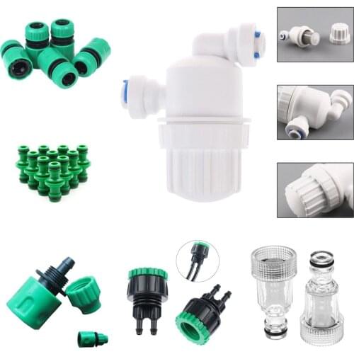 1/5pcs Female Quick Connector With Filter Faucet Adapter Washing Machine Faucet Joint Garden Irrigation Fittings