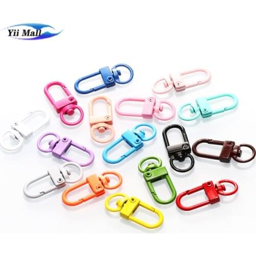10pcs/lot Zinc Alloy Key Ring Fashion Color Open Jump Rings For Jewelry Finding Making Keys & Cars & Pendants Connectors