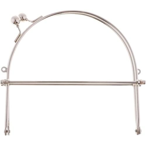 2 Frame Kiss Clasp Arch Purse Frame For Purse Bag Bronze Silver 15cm