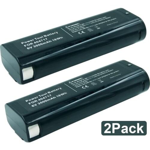 2 Pack 6V 3.0Ah Rechargeable Tools Battery for Paslode 404717 B20544E,BCPAS-404717SH,IM350A,IM200F18,IM350CT,IM65A