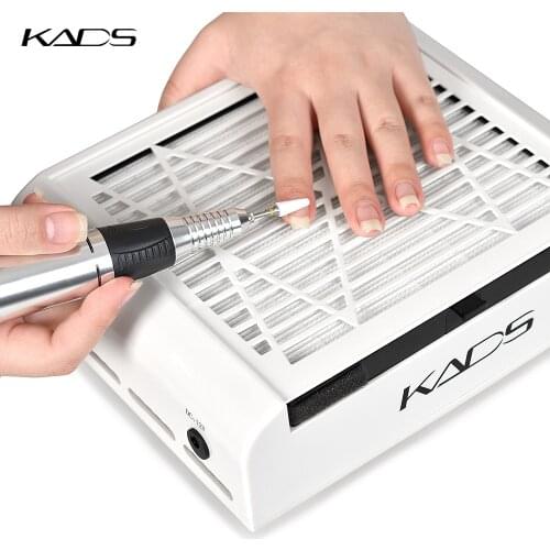 4500RPM Nail Dust Suction Collector Salon Fan Vacuum Cleaner Nail Art Machine Manicure Tools for Nail Drills Remover Gel Polish