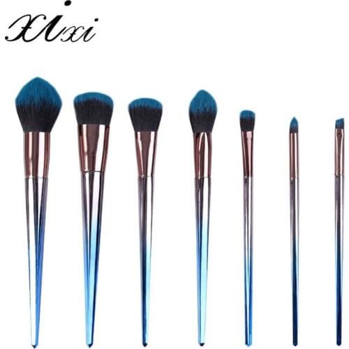 7pcs high quality makeup brushes set professional with bag Makeup Tools Gifts Brush holder organizer Cosmetic brush holder