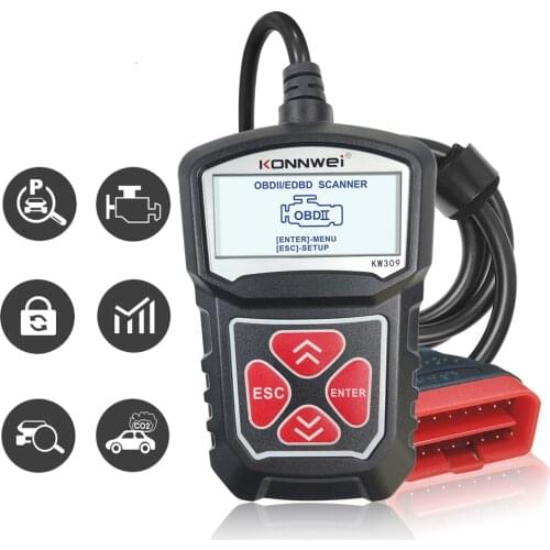 LED Display Car Diagnostic Tool OBD2 ELM327 Code Reader Scanner ODB II Universal For Suzuki Mitsubishi Subaru Mazda Lexus Kia