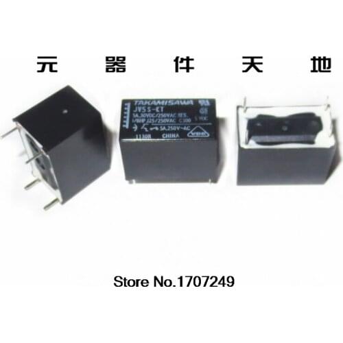 Free Shipping100PCS 100% new original relay JV5S-KT 5A 4PIN DC5V