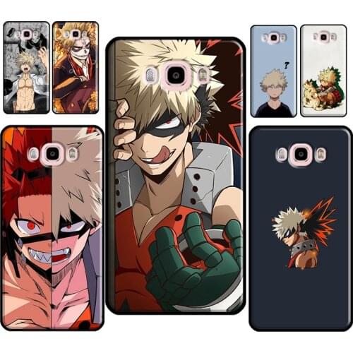 Katsuki Bakugo My Hero Academia For Samsung J5 J3 J7 2017 A3 A5 J1 2016 A9 A6 A8 J4 J6 Plus J8 2018 J2 Prime Phone Cover