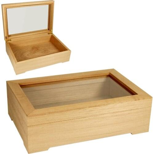 Pure Cedar Wood Cigar Travel Humidor Box Portable Cigar Case For COHIBA Cigars