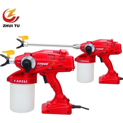 Electric Hand-Held High Pressure Airless Repair Sprayer Paint Latex Paint Paint Home Improvement With Spray Can Spray Gun