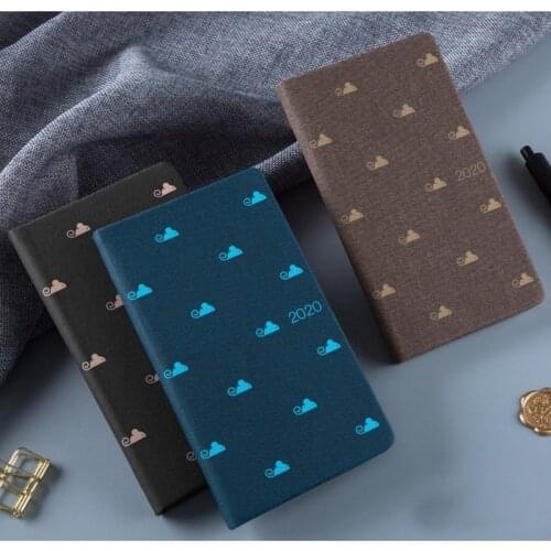 2020 Planner Organizer A6 Weekly Monthly Diary Notebook and Journal Kawaii Cute Back to School Note Book Travel Handbook