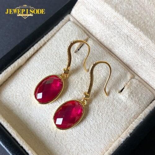 Женские золотые серьги JEWEPISODE China At AliExpress