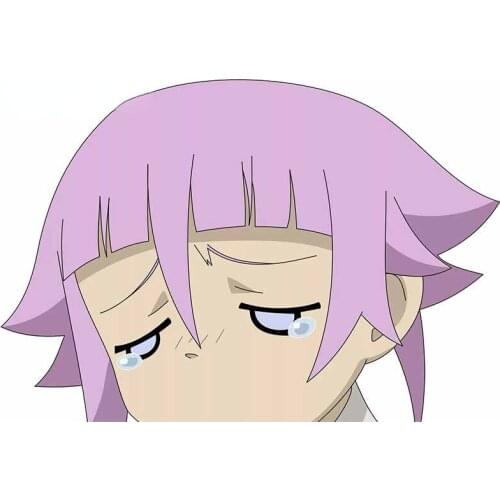 Beautiful Anime Fine Car Stickers Anime Windshield Windows Decal Refrigerator Motorcycle Car Styling Kk13*9cm