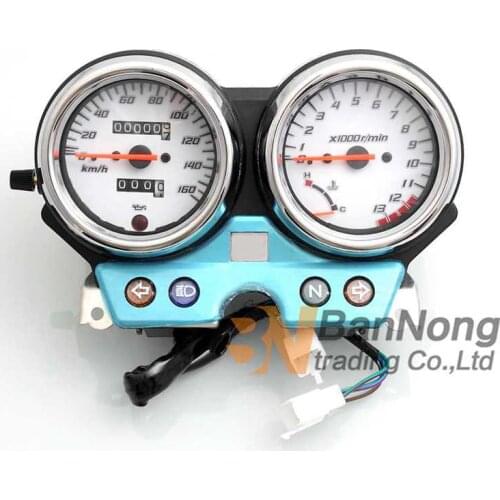 Motorcycle Gauges Cluster Speedometer Tachometer Meter Odometer Instrument Assembly For Honda VTR250 VTR 250 2004-2007