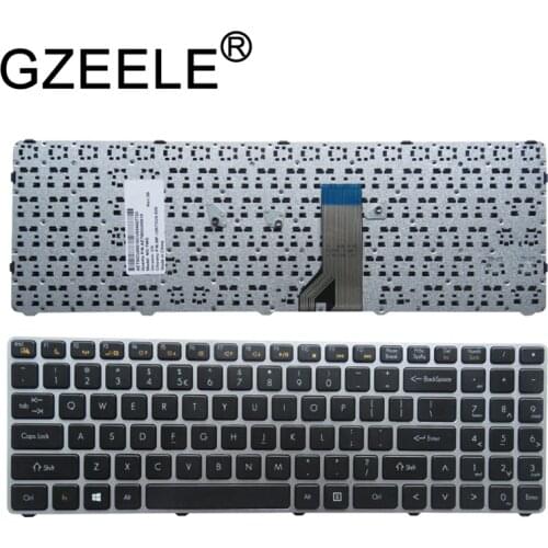 GZEELE New English Laptop Keyboard For Quanta TWD TWS English US MP-12K73US-920 AETWDU00010 MP-12K76GB-920 replace