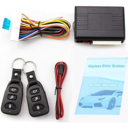Novel-Universal Car Alarm Systems Auto Remote Central Kit Door Lock Keyless Entry System Central Locking with Remote Control