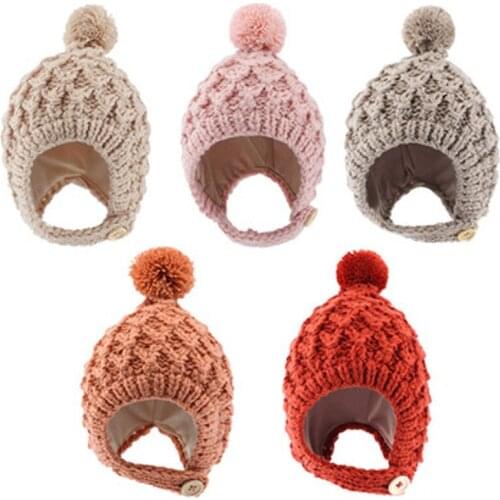 2021 Autumn And Winter New Baby Hat, Burst Small Red Cap Baby Cute Cap Knitting Cap Children