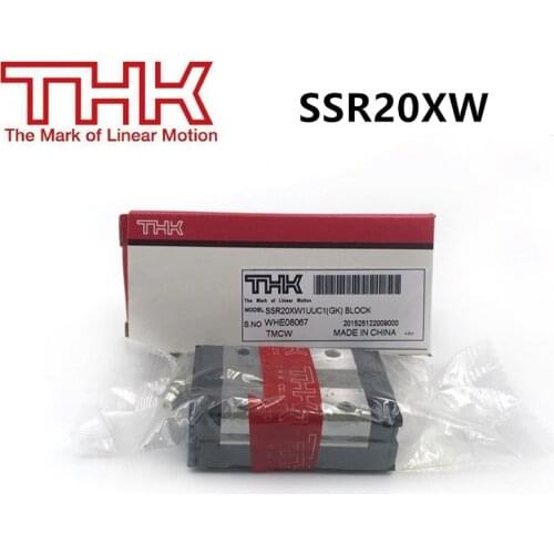 Original New THK linear guide slider SSR 20 SSR20 SSR20XW SSR20XWUU SSR20XWSS SSR20XW1UU SSR20XW1SS GK BLOCK