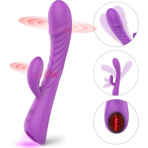 Sobbie Sex Toys For Woman Super Vibration G-Spot Stimulation Dildo Gay Sexy Curve Arbitrary Bending Waterproof And Easy To Carry