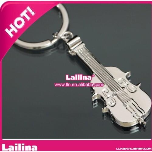Special Violin Shaped Keychain with ring for Keys