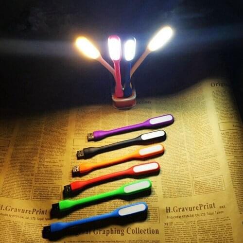 Super Bright Flexible USB LED Lamp Portable USB LED Lights For Power Bank Computer PC Laptop Notebook Desktop