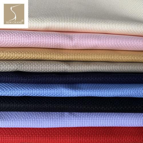 11 Counted Cross Stitch Fabric Various Colors Embroidery Aida Cloth Linen Grey White Black Red Navy Pink, 150 x 100cm
