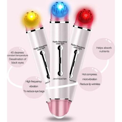 EMS Eye Massager Anti Wrinkle Eye Massage Anti Aging USB Rechargeable Massager For Face Electric Eyes Beauty Device