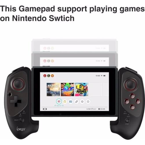 PG-9083s Bluetooth 3.0 Wireless Gamepad for Android / iOS Retractable Gamepad Practical Retractable Handle Pad Joystick