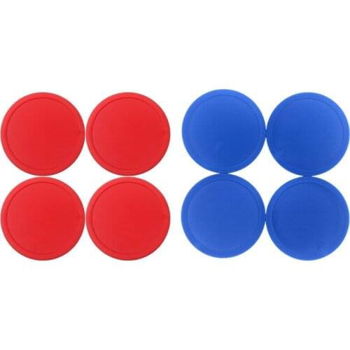 4Pcs Air Hockey Pucks Replacements Table Game Hockey Pucks Smooth Table Hockey Accessories Replacements Set