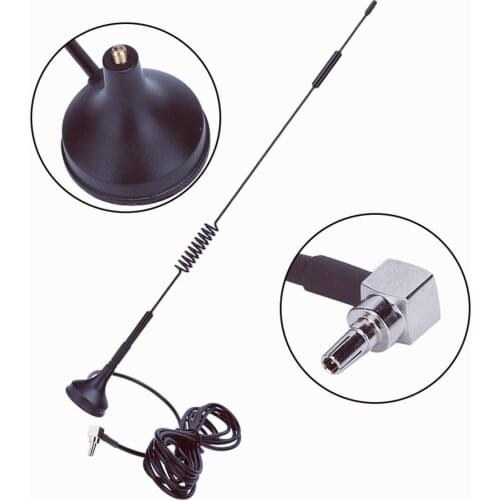 7dbi 3G/4G LTE CRC9 connector Omni-Directional Antenna With Sucker Base​​ Interface Antennas