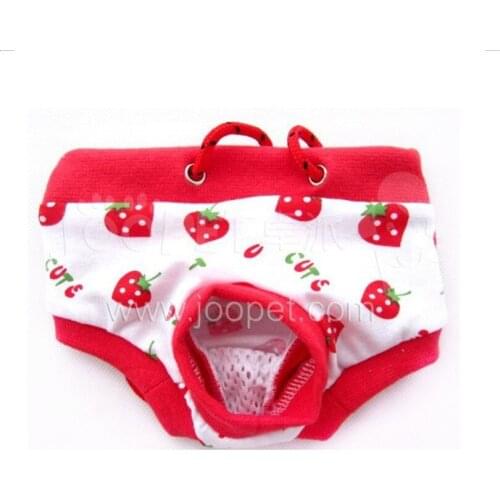Free shipping dog pants cute short clothes dog pants puppy sanitary pants diaper/underwear for puppy dogs