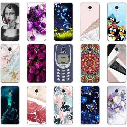 For Meizu M3 Note Case Soft TPU Silicone Cover For Meizu M3 m3s Note Phone Cases Luxury Printed Shell For Meizu M 3 Note Capa