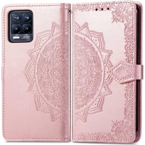 Realme 8 Pro Flip Wallet PU Leather Case For OPPO Realme 8 Pro Case For OPPO Realme 8Pro Cover High Quality Card Slot Phone Case