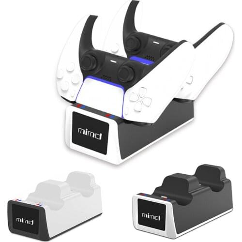 Controller USB Charging Station Dock for PS5 Controller Dual Charging Dock Handle Controller USB Charger for PS5 Console Gamepad