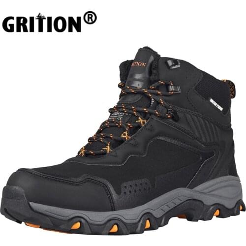 GRITION Mens Winter Boots