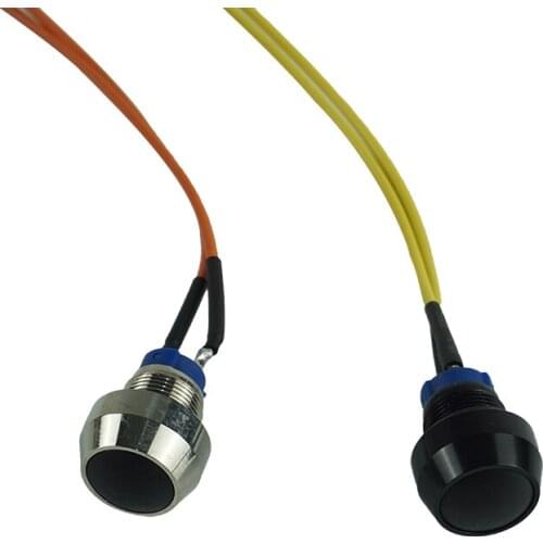 12V Aluminium Alloy Motorcycle Switch Buttons For Horn Start Kill Fog Light Headlight Reset Momentary Button Self Latch Button