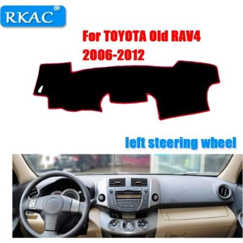 Car dashboard cover mat for TOYOTA Old RAV4 2006-2012 years Left hand drive dashmat pad dash mat covers dashboard accessories