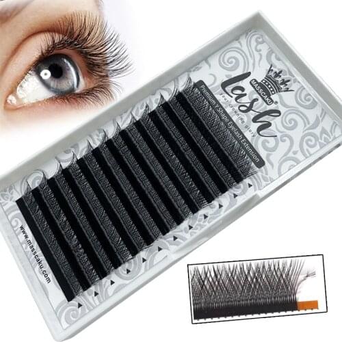 Best selling high quality yy eyelash extensions supply 8-15mm volume primer 100% handmade lash extensions for beauty salon