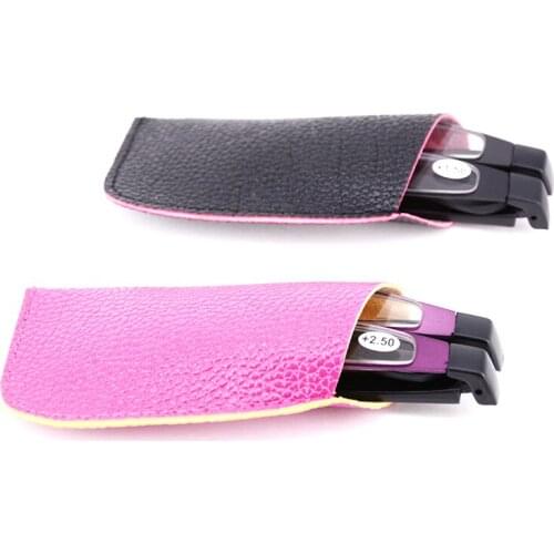 Mini Reading Glasses wholesale Elderly Glasses case New Stainless Steel Folding Small Travel Business Read Glasses high quality