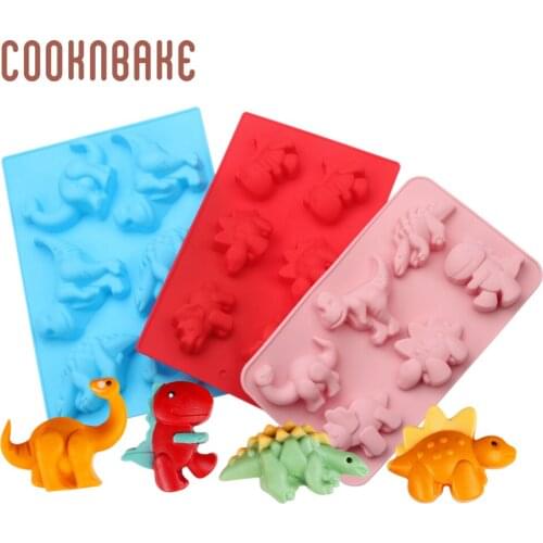 Silicone mold for cake pastry dinosaur handmade soap resin mould jelly pudding bread cake baking tool DIY cake decorating
