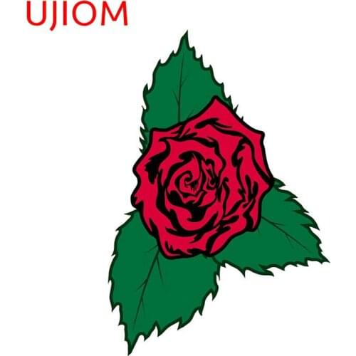 UJIOM Rose Bedroom Accessories Decorative Decals Home Office Living Room Decor Moisture Proof Wall Stickers Wallpaper