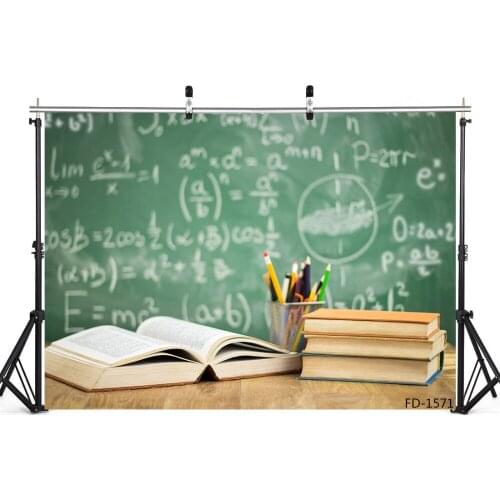 Blackboard Back to School Photography Background Vinyl Photo Backdrops for Photo Studio Shooting Baby Kids Children Photophone